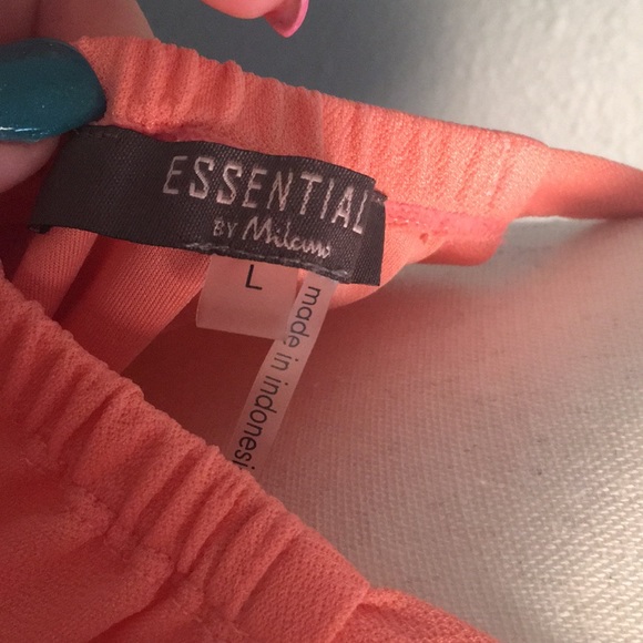 Coral High Neck Top - Picture 5 of 5